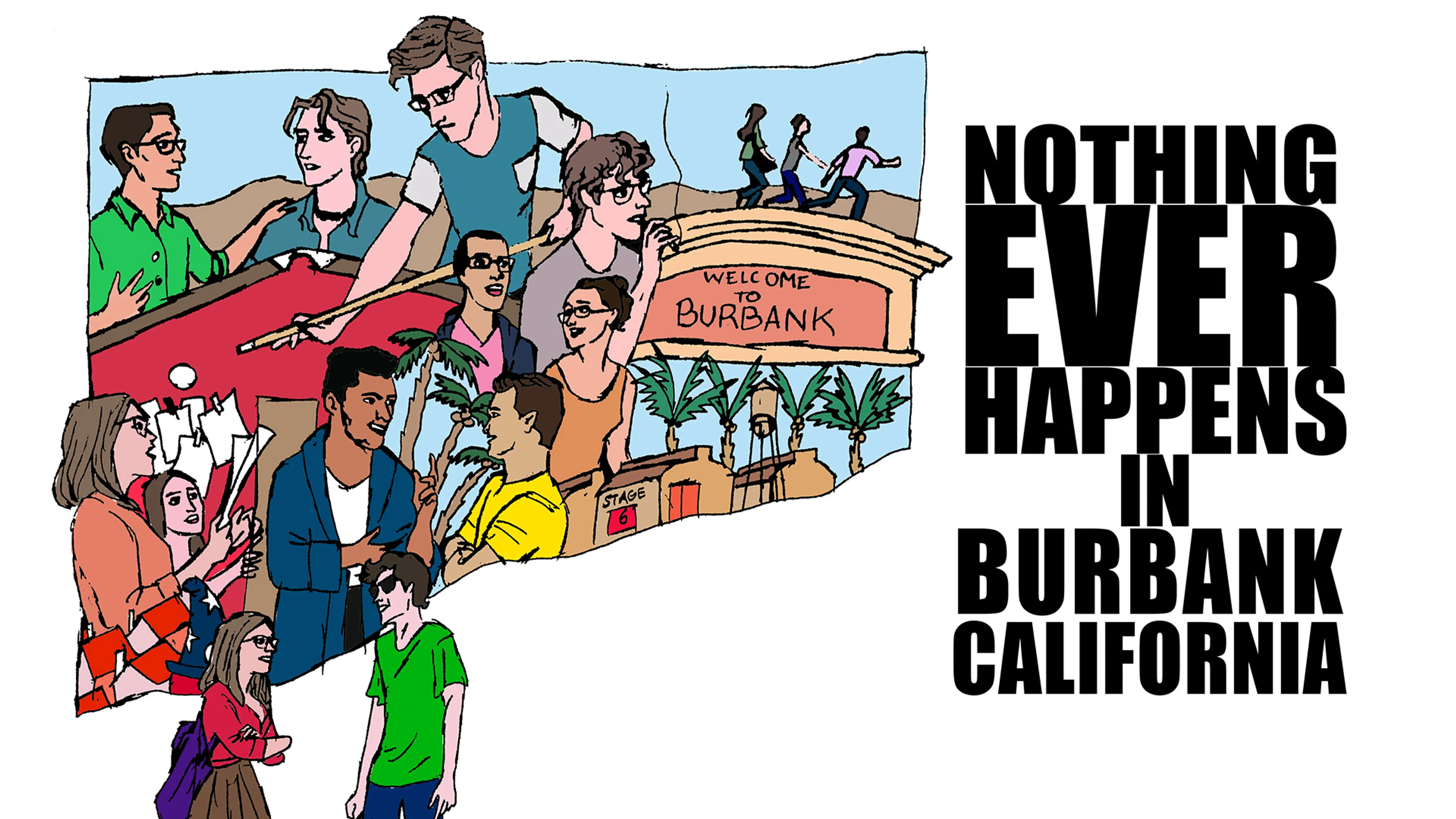 Nothing Ever Happens in Burbank, California poster